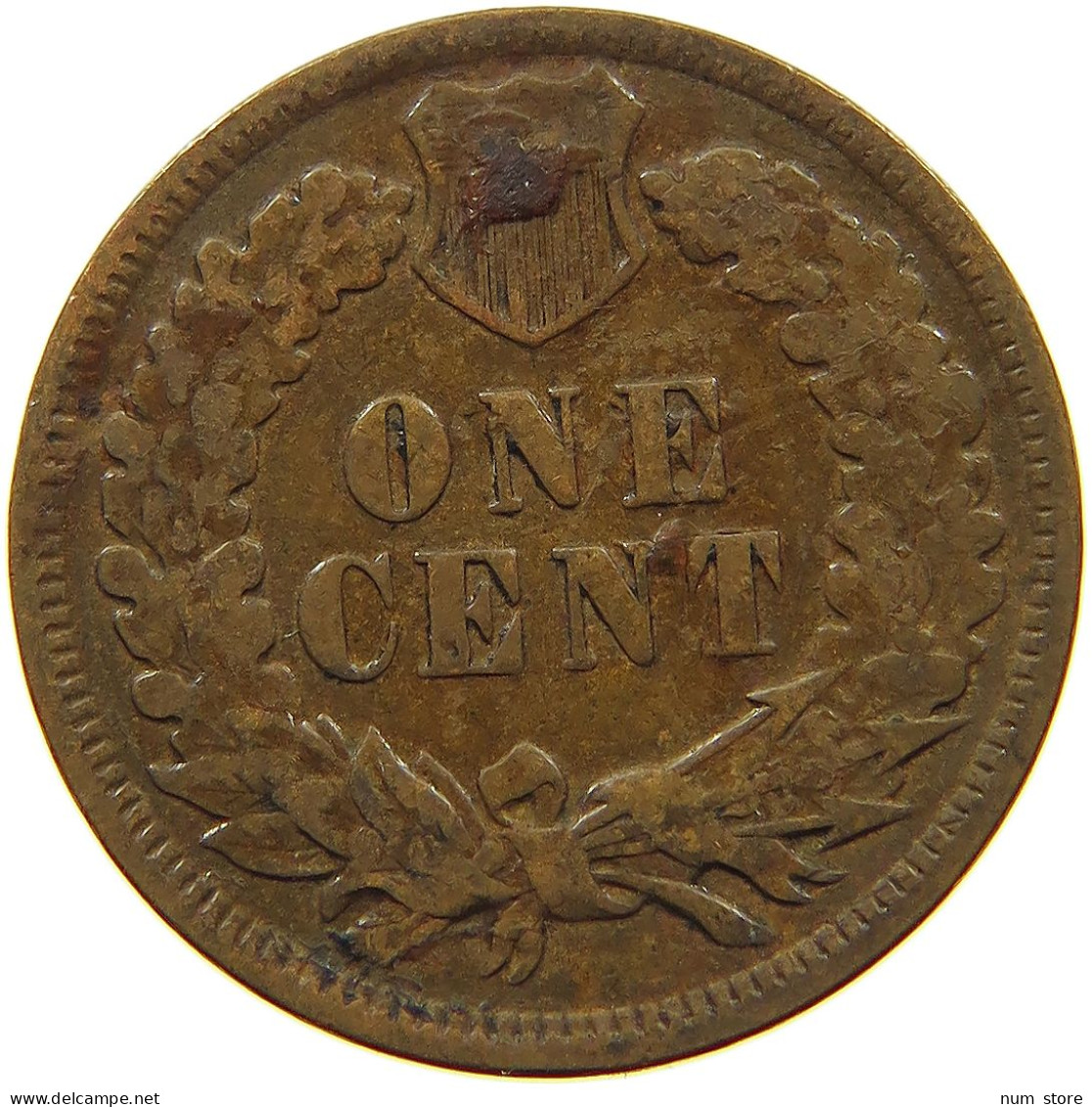 UNITED STATES OF AMERICA CENT 1898 INDIAN HEAD #s063 0099 - 1859-1909: Indian Head