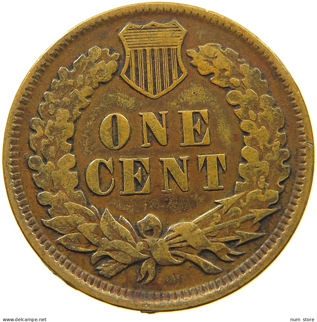 UNITED STATES OF AMERICA CENT 1898 INDIAN HEAD #c022 0551 - 1859-1909: Indian Head