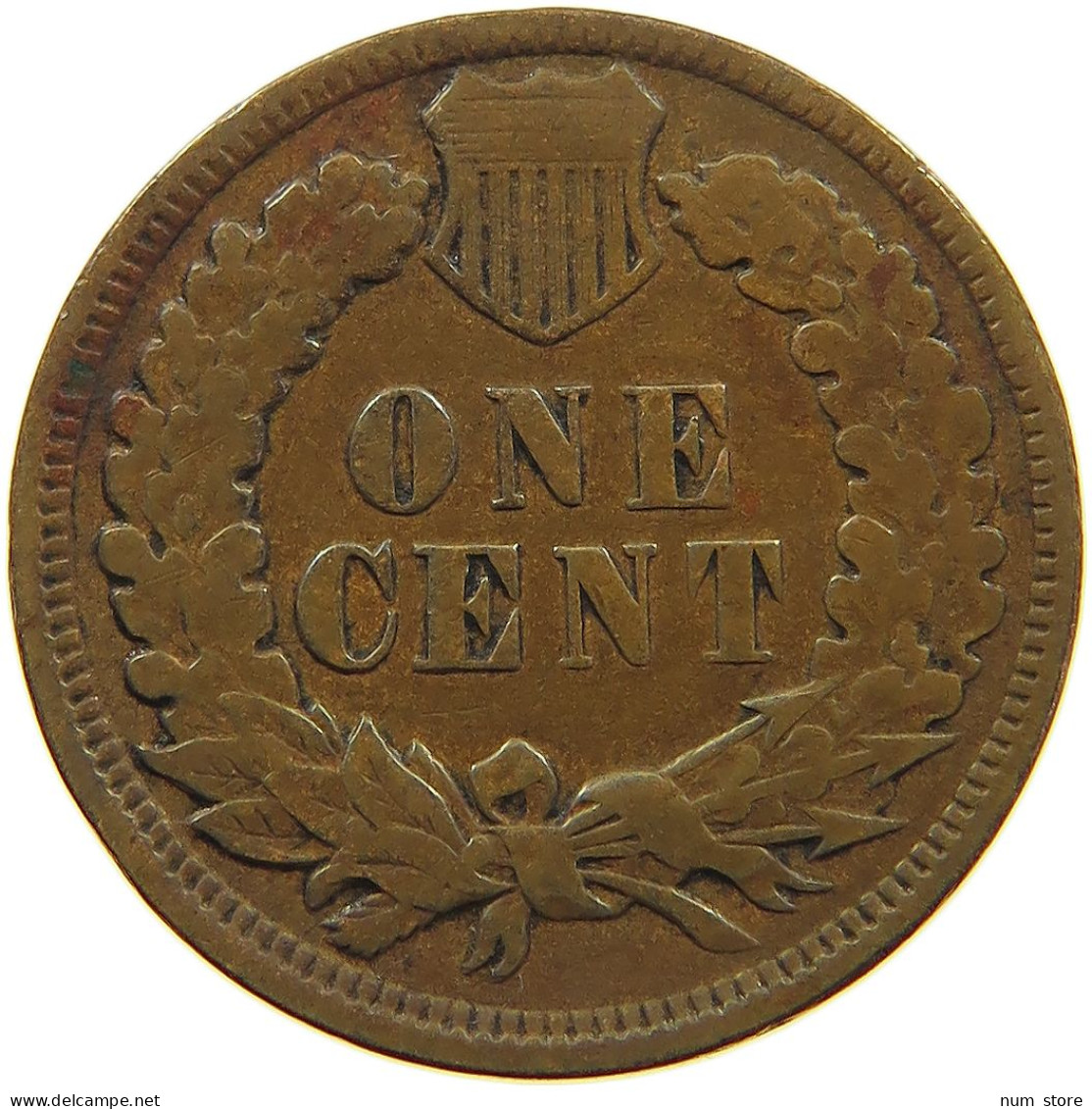 UNITED STATES OF AMERICA CENT 1898 INDIAN HEAD #c083 0617 - 1859-1909: Indian Head