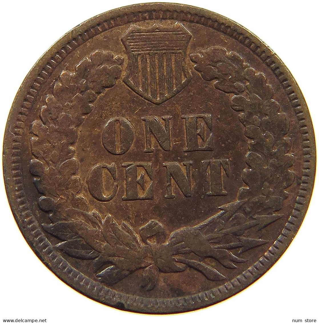 UNITED STATES OF AMERICA CENT 1898 INDIAN HEAD #a013 0357 - 1859-1909: Indian Head