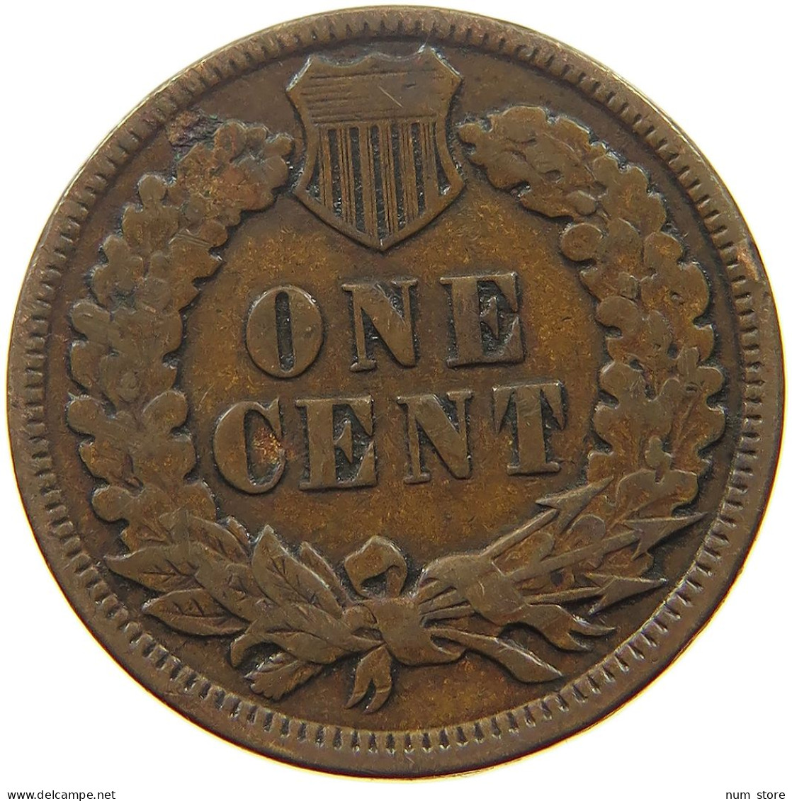 UNITED STATES OF AMERICA CENT 1897 INDIAN HEAD #s052 0117 - 1859-1909: Indian Head