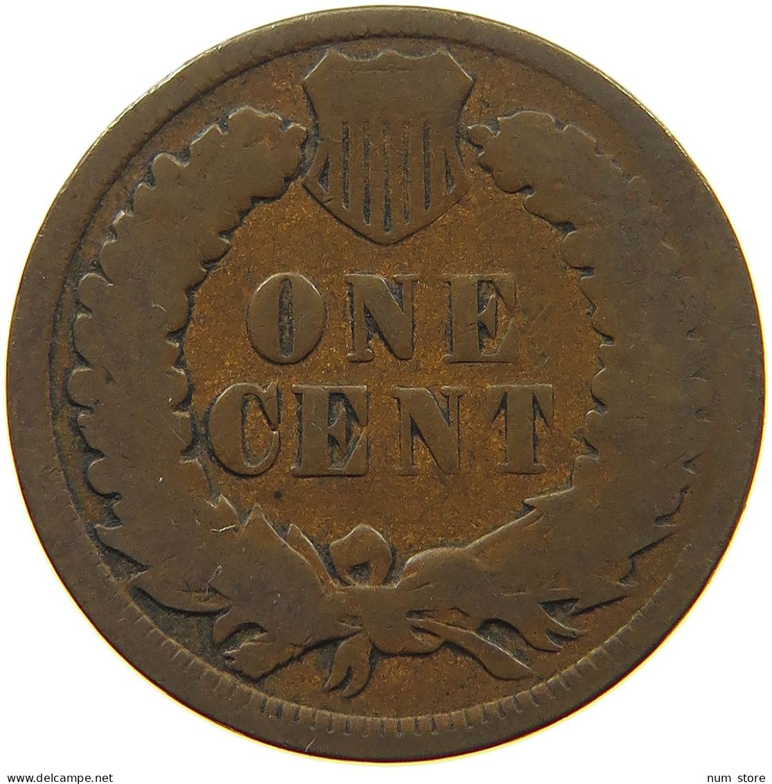 UNITED STATES OF AMERICA CENT 1897 INDIAN HEAD #s063 0249 - 1859-1909: Indian Head