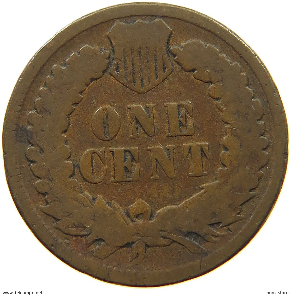 UNITED STATES OF AMERICA CENT 1897 INDIAN HEAD #s063 0217 - 1859-1909: Indian Head