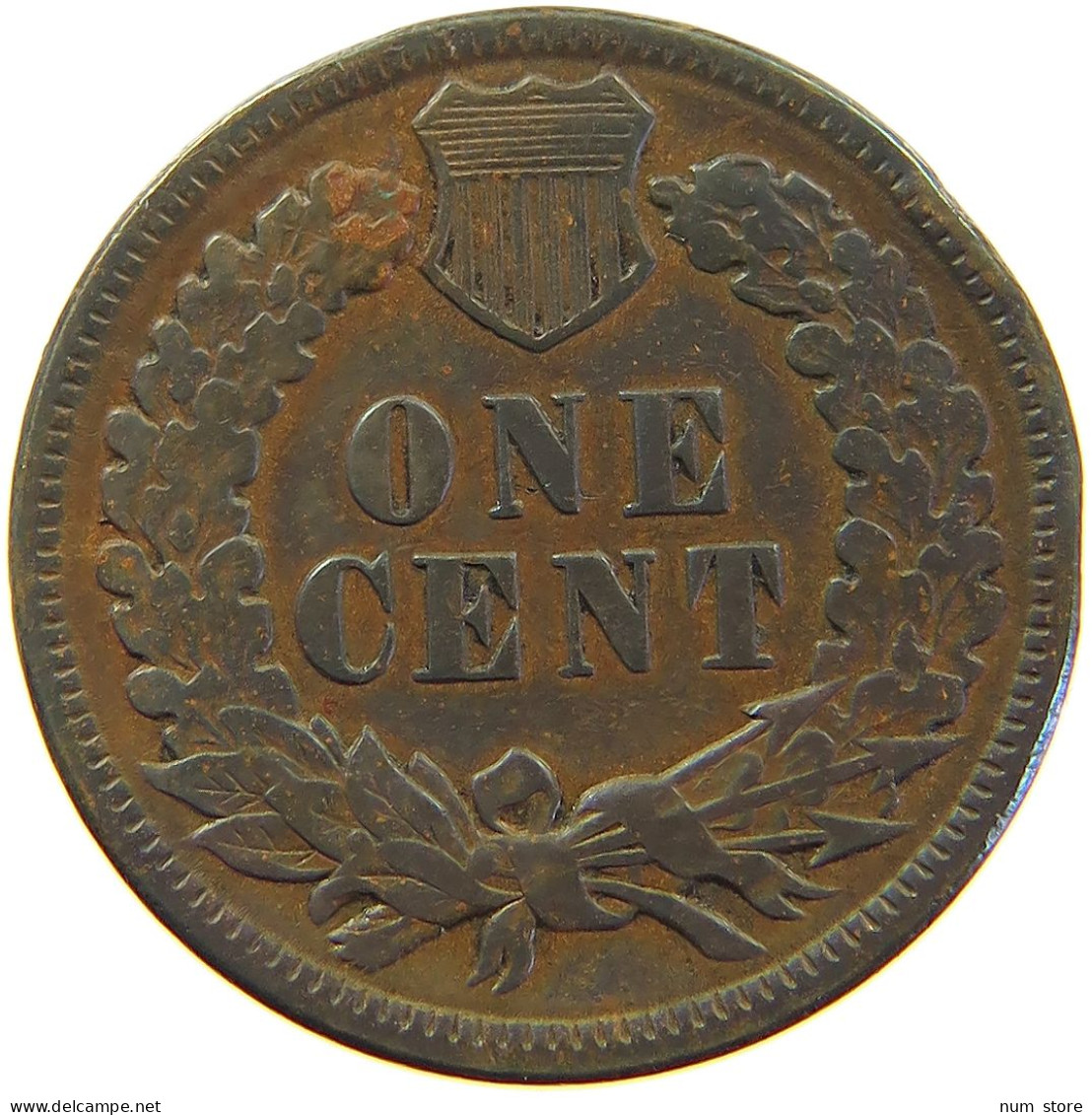 UNITED STATES OF AMERICA CENT 1897 INDIAN HEAD #s024 0159 - 1859-1909: Indian Head