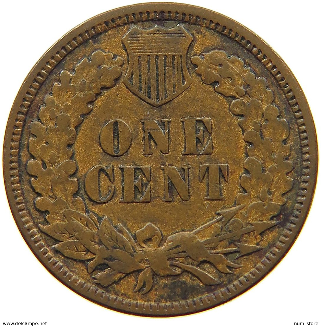 UNITED STATES OF AMERICA CENT 1897 INDIAN HEAD #s063 0027 - 1859-1909: Indian Head