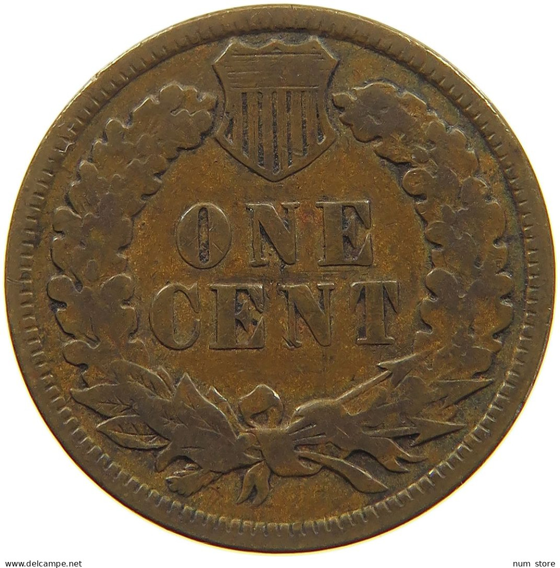 UNITED STATES OF AMERICA CENT 1897 INDIAN HEAD #c019 0353 - 1859-1909: Indian Head