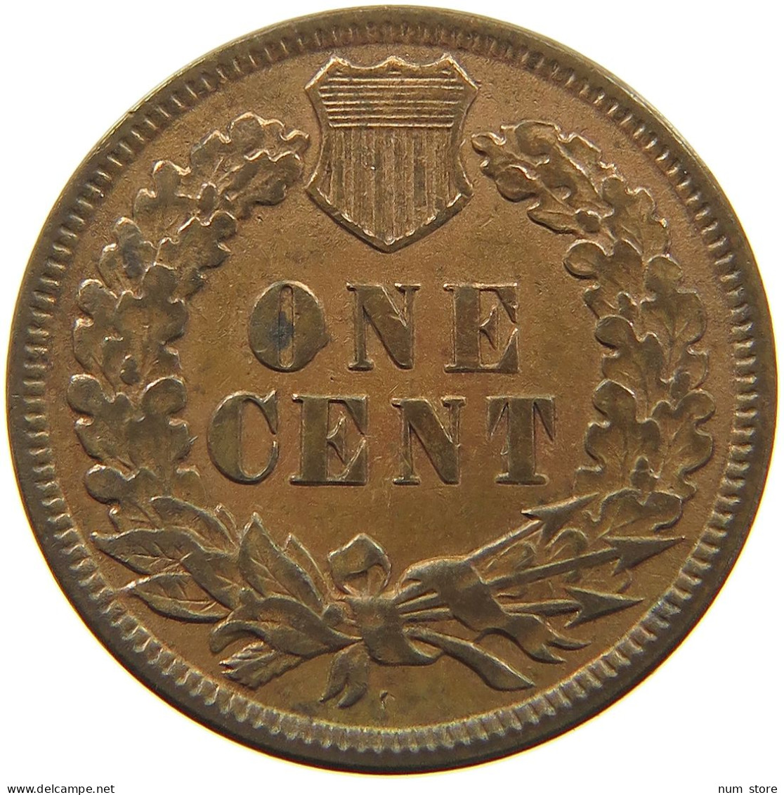 UNITED STATES OF AMERICA CENT 1896 INDIAN HEAD #t140 0411 - 1859-1909: Indian Head