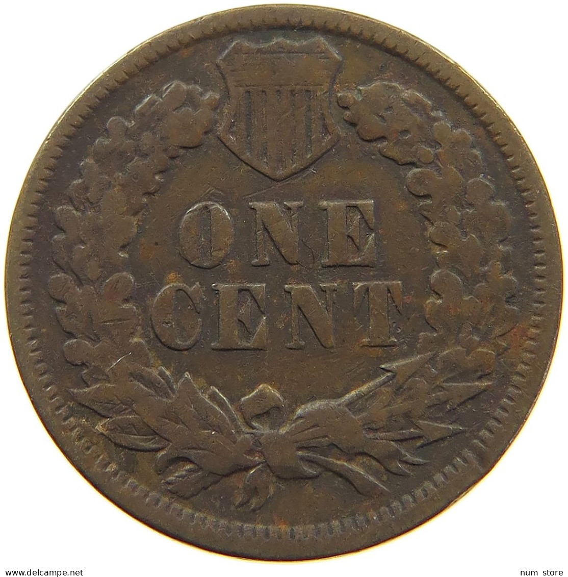 UNITED STATES OF AMERICA CENT 1896 INDIAN HEAD #a063 0207 - 1859-1909: Indian Head