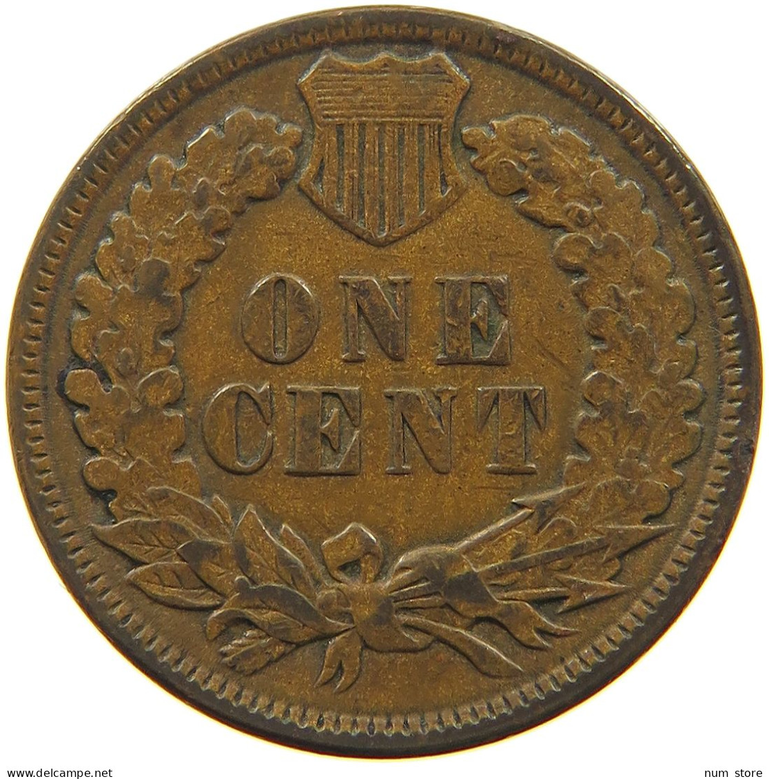 UNITED STATES OF AMERICA CENT 1895 INDIAN HEAD #t140 0351 - 1859-1909: Indian Head