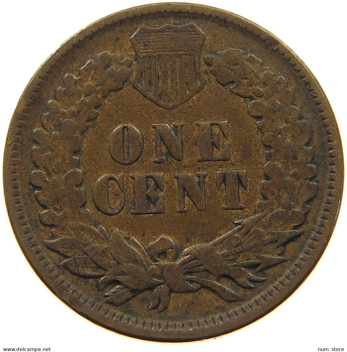 UNITED STATES OF AMERICA CENT 1896 INDIAN HEAD #a050 0473 - 1859-1909: Indian Head