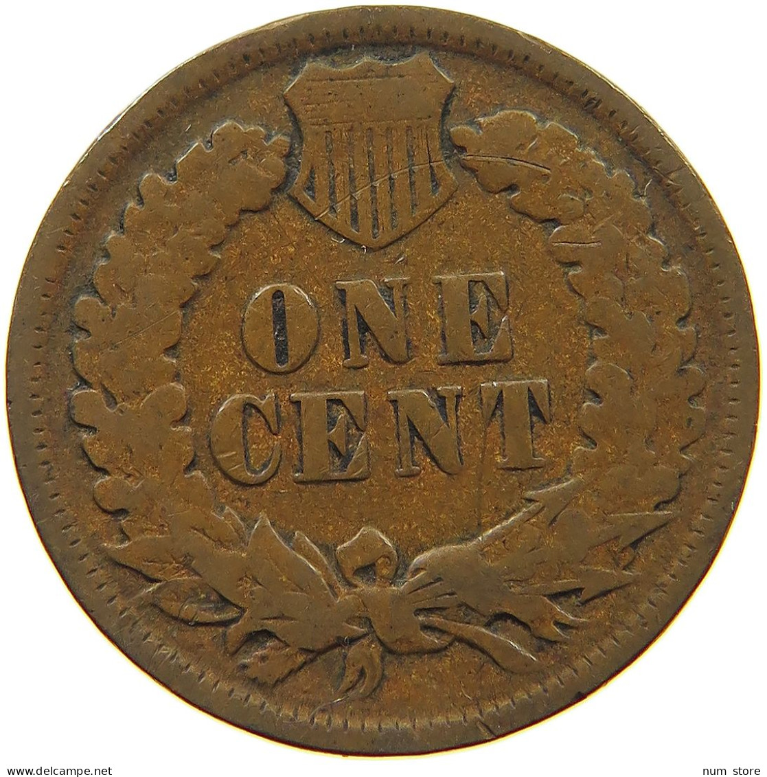 UNITED STATES OF AMERICA CENT 1895 INDIAN HEAD #s063 0171 - 1859-1909: Indian Head
