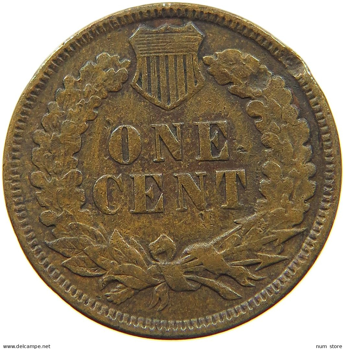 UNITED STATES OF AMERICA CENT 1895 INDIAN HEAD #c083 0669 - 1859-1909: Indian Head