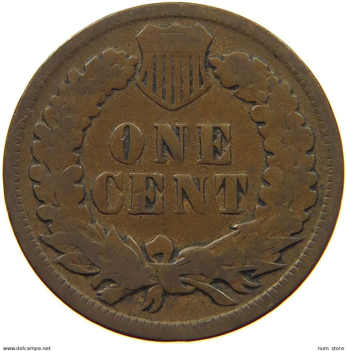 UNITED STATES OF AMERICA CENT 1895 INDIAN HEAD #s063 0397 - 1859-1909: Indian Head