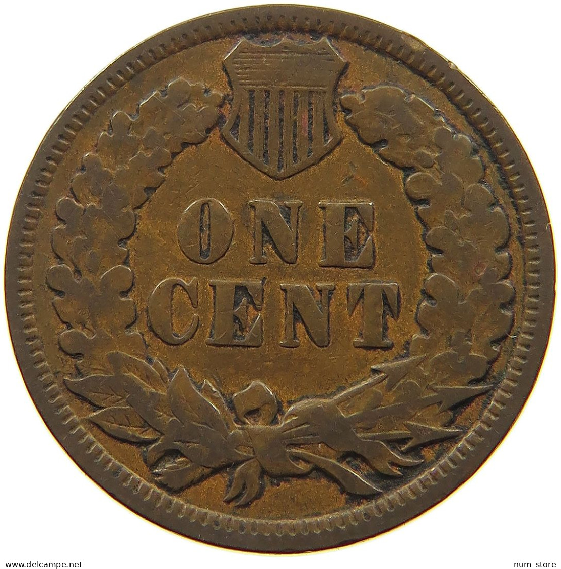 UNITED STATES OF AMERICA CENT 1895 INDIAN HEAD #s063 0101 - 1859-1909: Indian Head