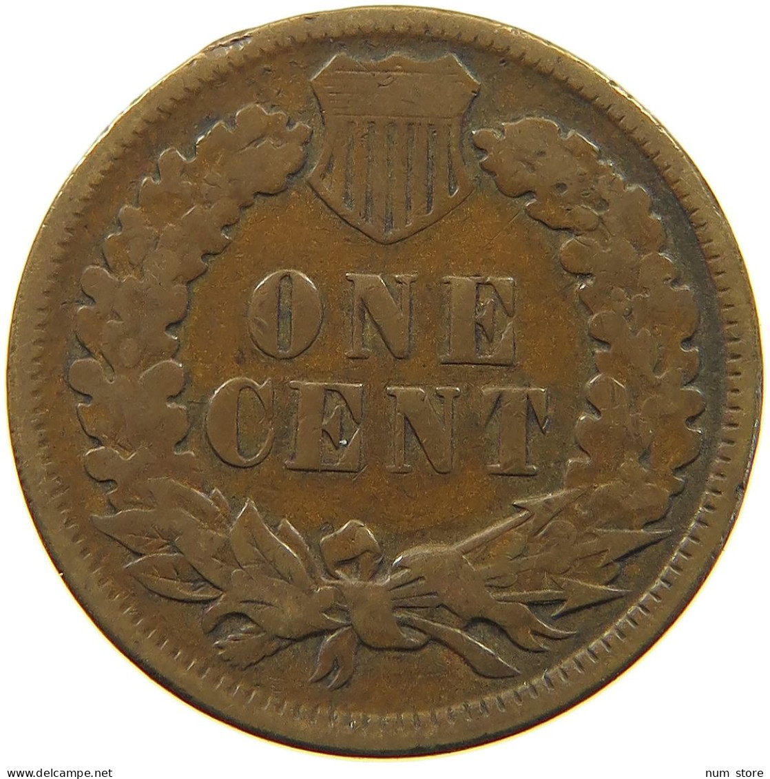 UNITED STATES OF AMERICA CENT 1895 INDIAN HEAD #a036 0677 - 1859-1909: Indian Head