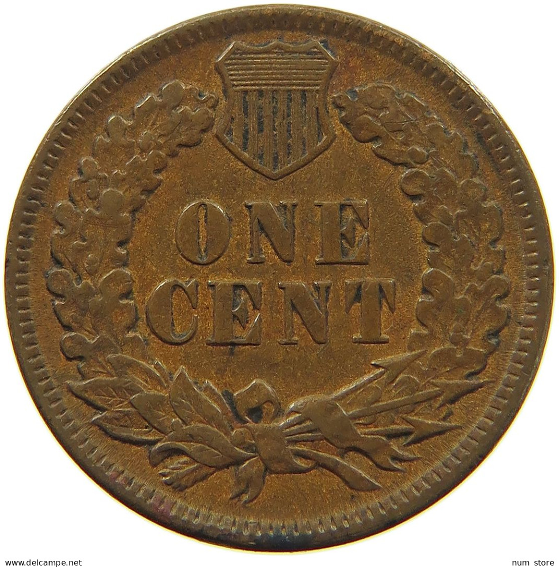 UNITED STATES OF AMERICA CENT 1895 INDIAN HEAD #c007 0175 - 1859-1909: Indian Head