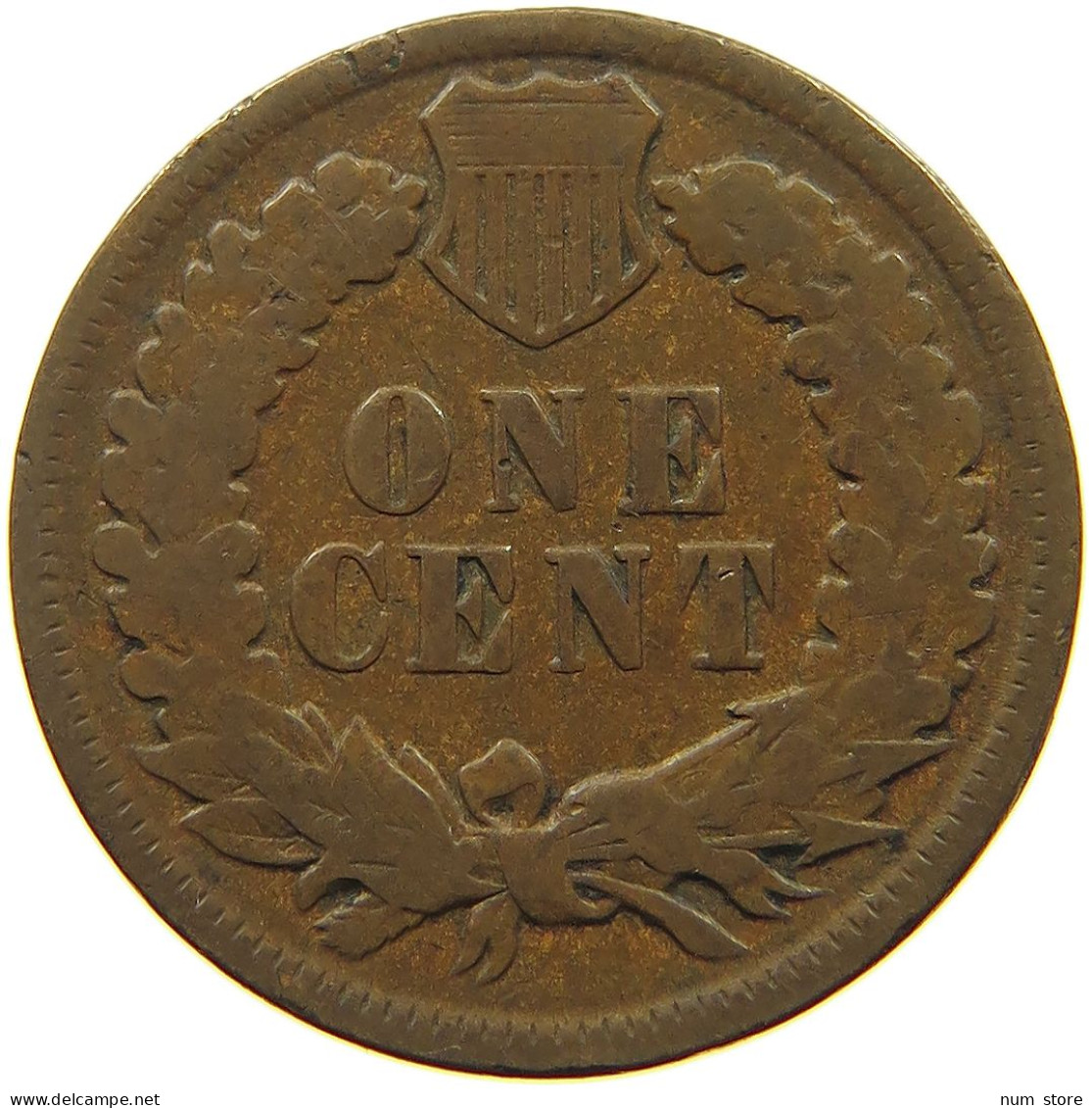 UNITED STATES OF AMERICA CENT 1895 INDIAN HEAD #a094 0307 - 1859-1909: Indian Head
