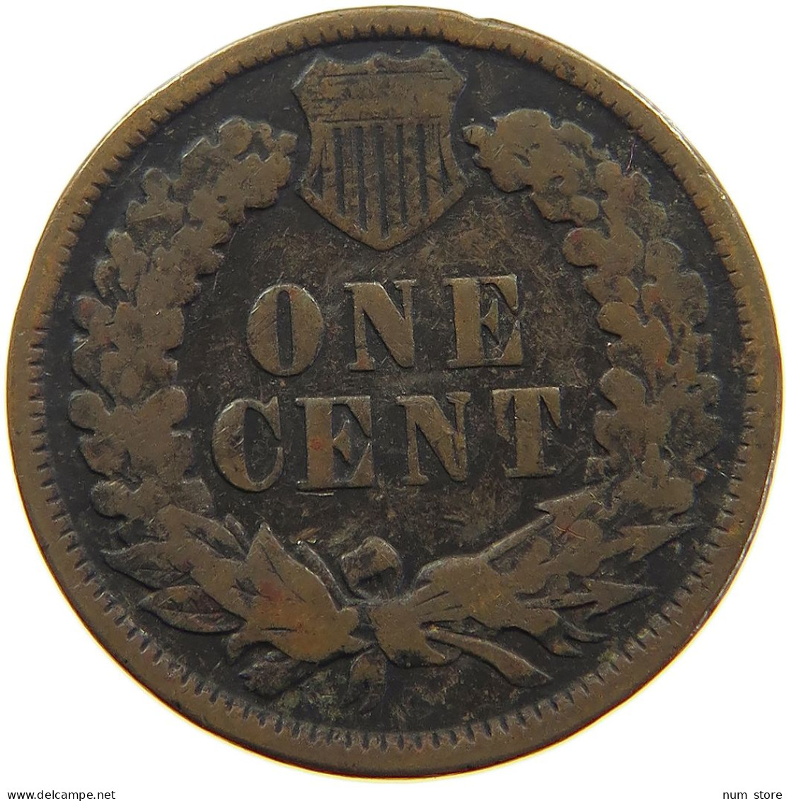 UNITED STATES OF AMERICA CENT 1895 INDIAN HEAD #a063 0225 - 1859-1909: Indian Head