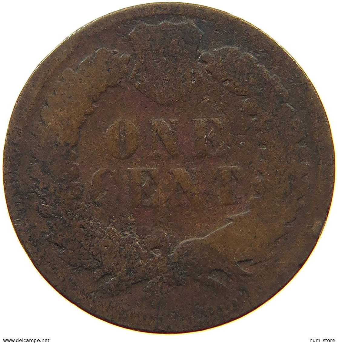 UNITED STATES OF AMERICA CENT 1894 INDIAN HEAD #s063 0371 - 1859-1909: Indian Head