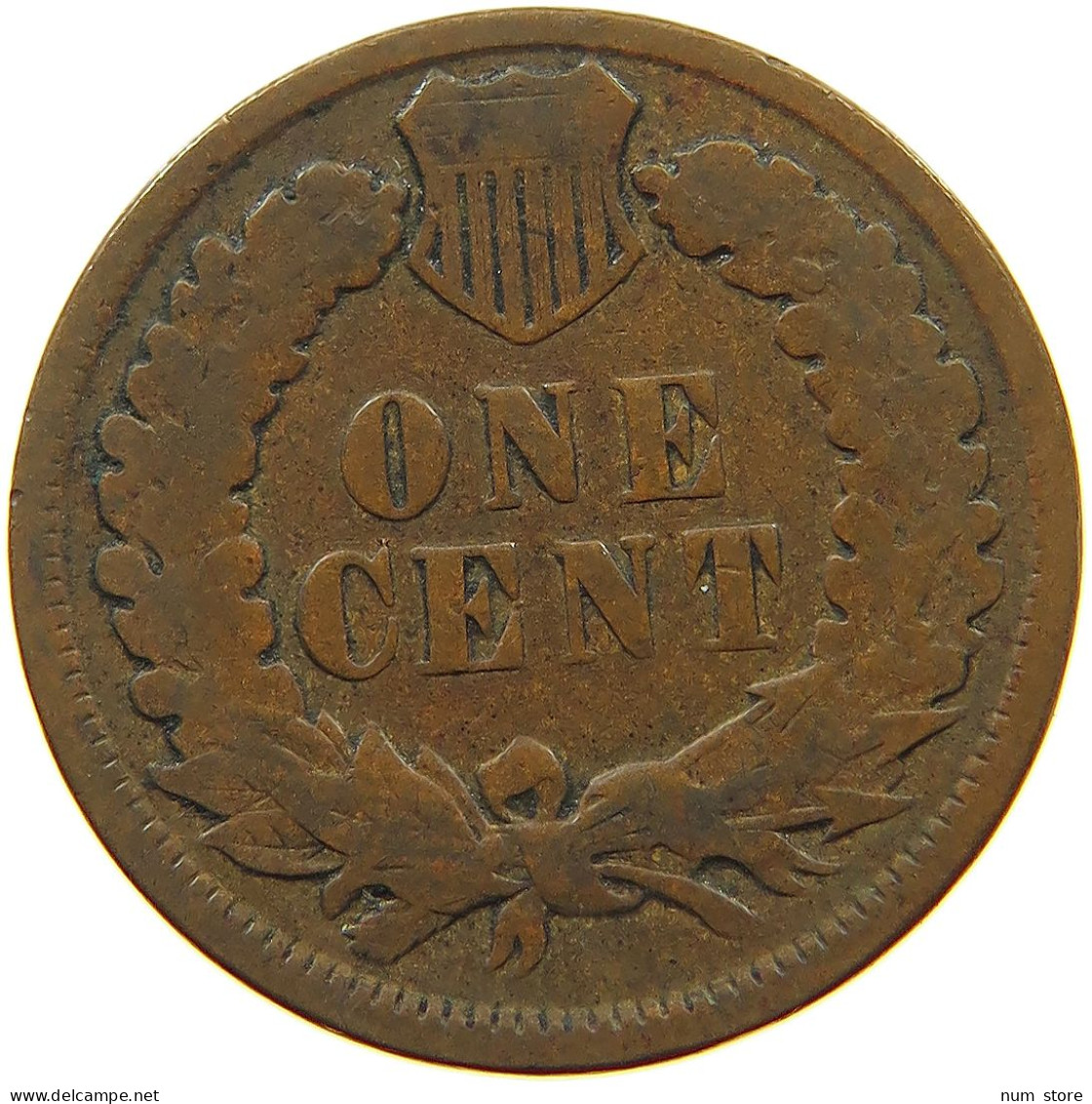 UNITED STATES OF AMERICA CENT 1893 INDIAN HEAD #s063 0413 - 1859-1909: Indian Head