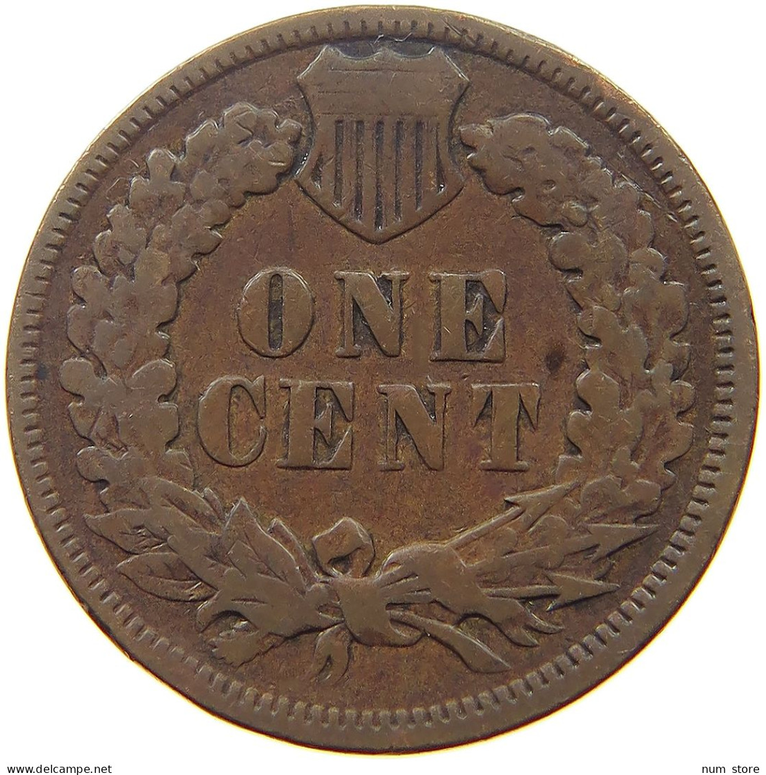 UNITED STATES OF AMERICA CENT 1893 INDIAN HEAD #s051 0859 - 1859-1909: Indian Head