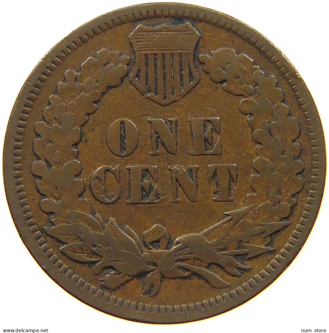 UNITED STATES OF AMERICA CENT 1893 INDIAN HEAD #c012 0133 - 1859-1909: Indian Head