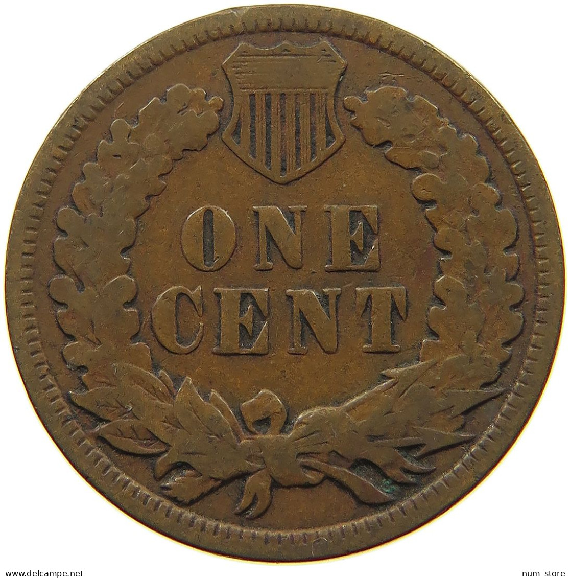 UNITED STATES OF AMERICA CENT 1892 INDIAN HEAD #s063 0425 - 1859-1909: Indian Head