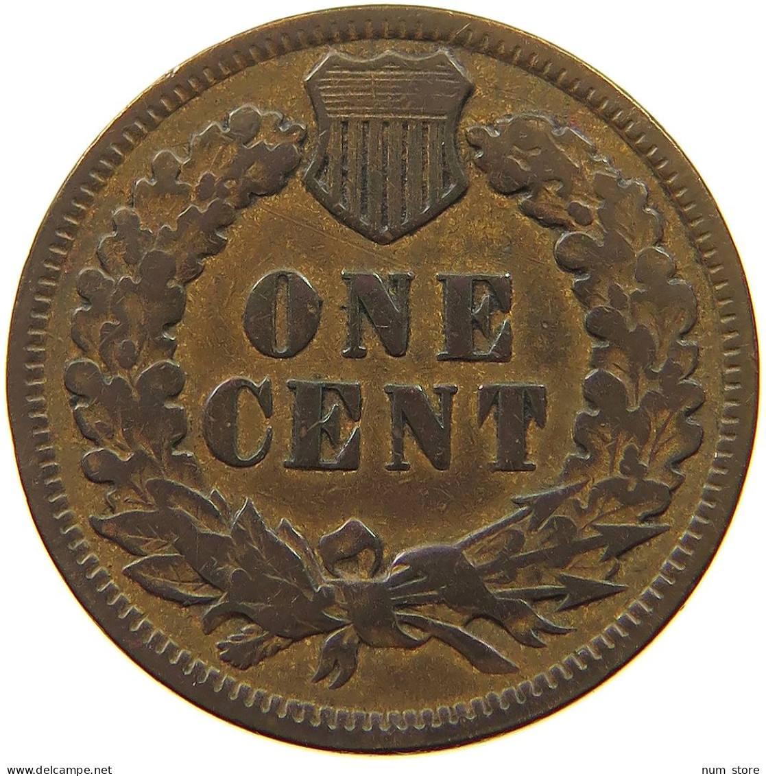 UNITED STATES OF AMERICA CENT 1892 INDIAN HEAD #s036 0743 - 1859-1909: Indian Head