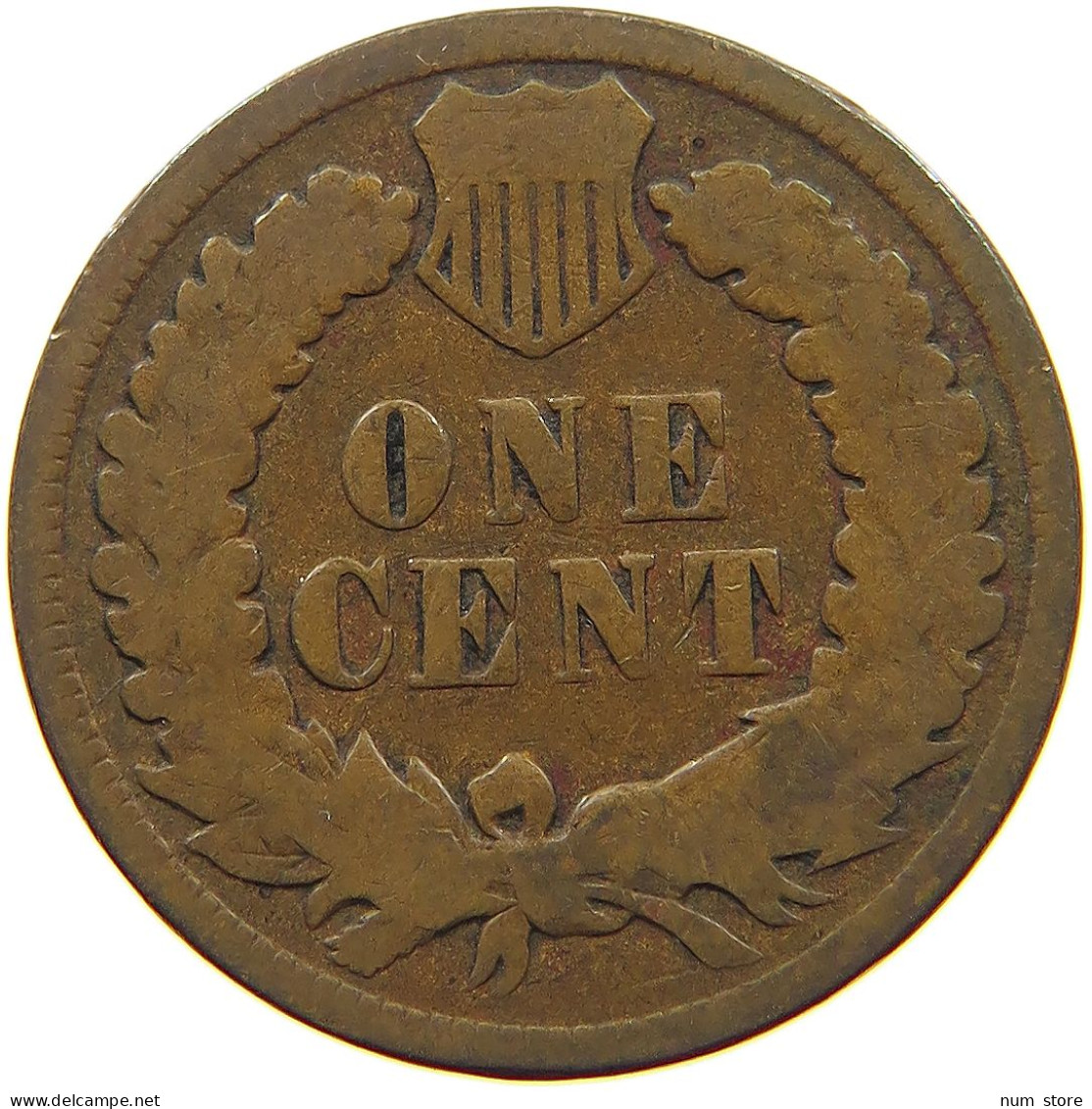 UNITED STATES OF AMERICA CENT 1892 INDIAN HEAD #s063 0235 - 1859-1909: Indian Head