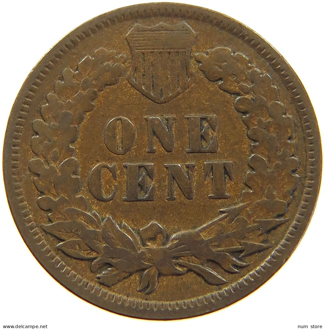 UNITED STATES OF AMERICA CENT 1892 INDIAN HEAD #c083 0683 - 1859-1909: Indian Head