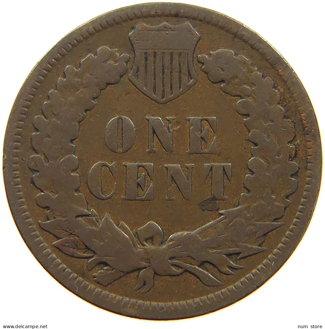 UNITED STATES OF AMERICA CENT 1892 INDIAN HEAD #a063 0203 - 1859-1909: Indian Head