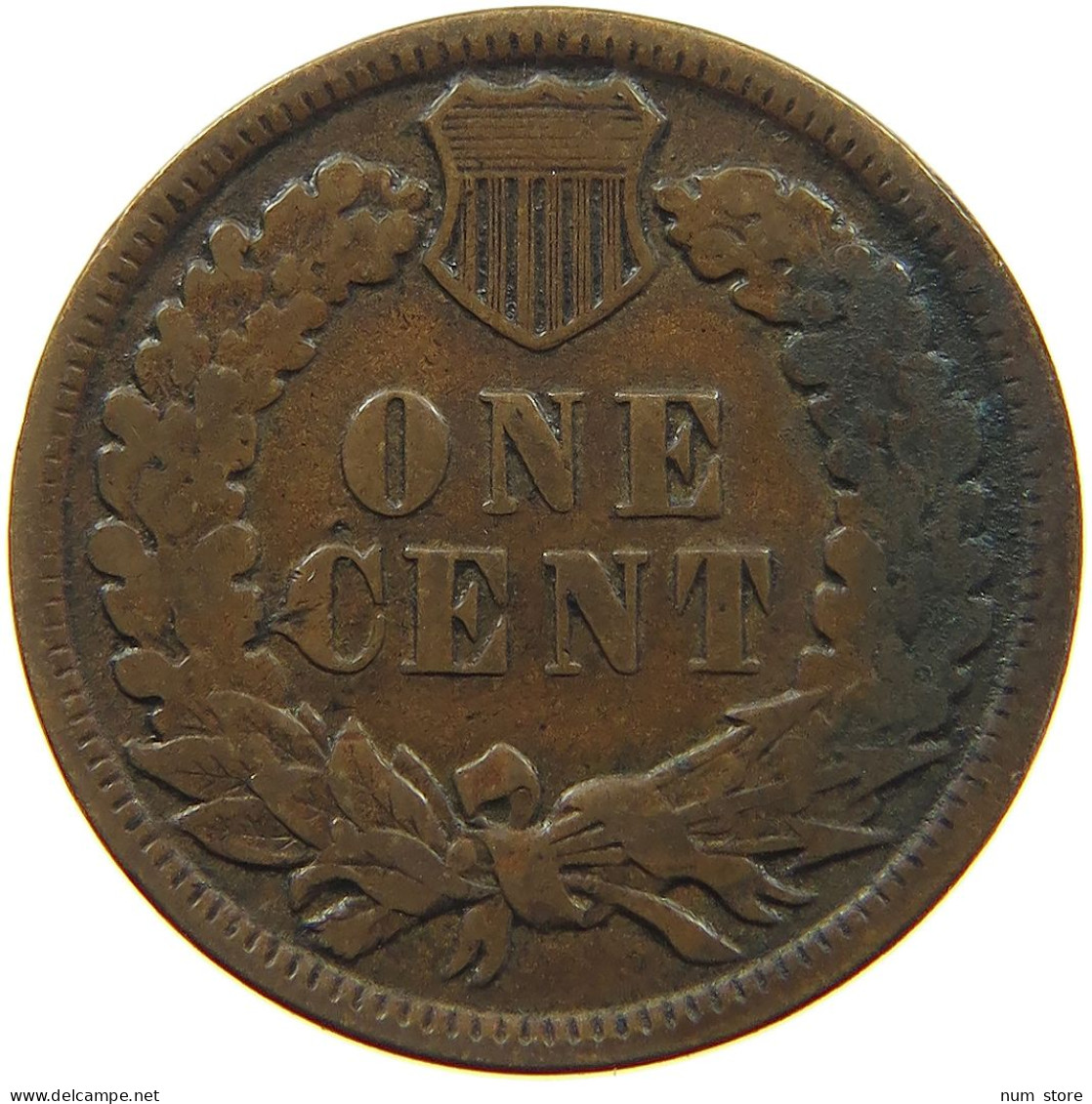 UNITED STATES OF AMERICA CENT 1892 INDIAN HEAD #c006 0137 - 1859-1909: Indian Head