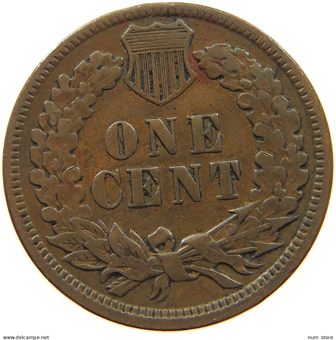 UNITED STATES OF AMERICA CENT 1892 INDIAN HEAD #a050 0467 - 1859-1909: Indian Head