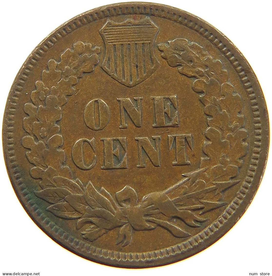 UNITED STATES OF AMERICA CENT 1891 INDIAN HEAD #t001 0163 - 1859-1909: Indian Head