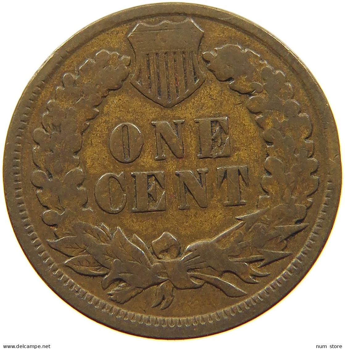 UNITED STATES OF AMERICA CENT 1891 INDIAN HEAD #c083 0633 - 1859-1909: Indian Head