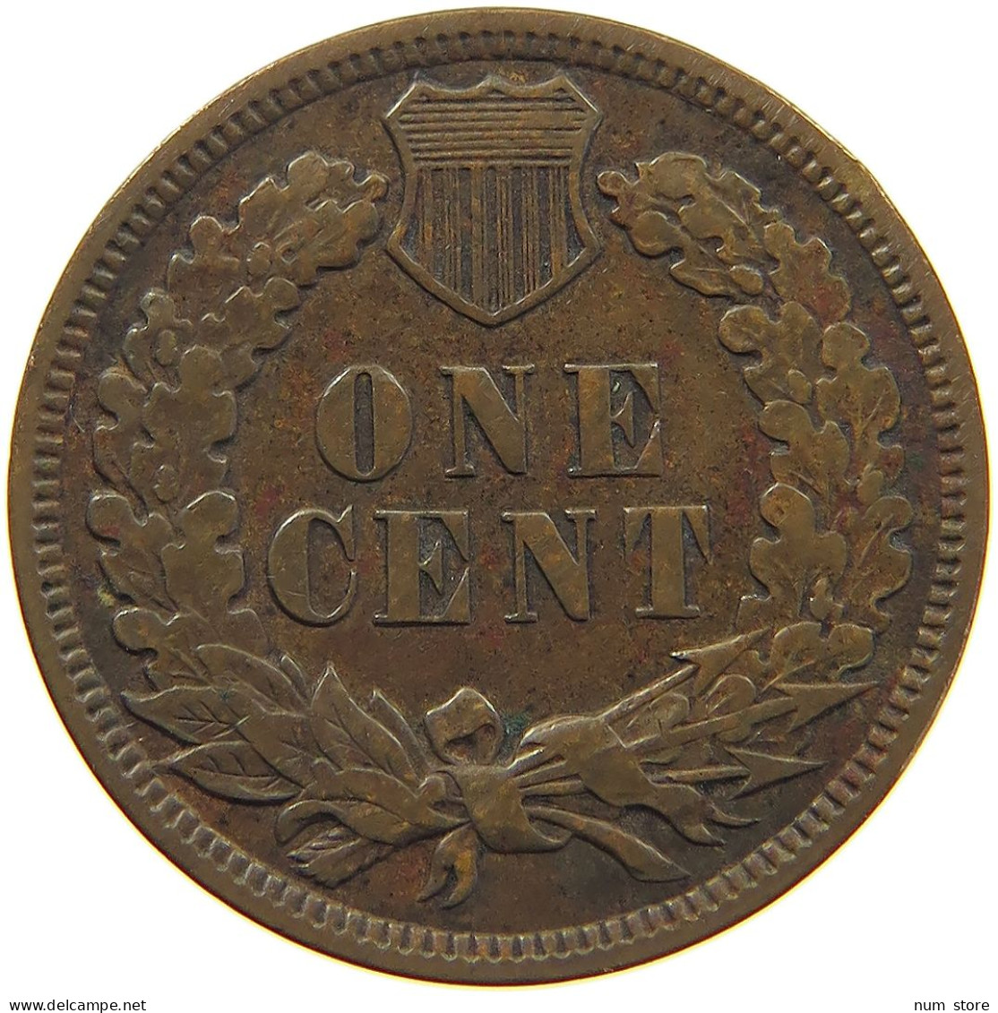 UNITED STATES OF AMERICA CENT 1891 INDIAN HEAD #c036 0341 - 1859-1909: Indian Head