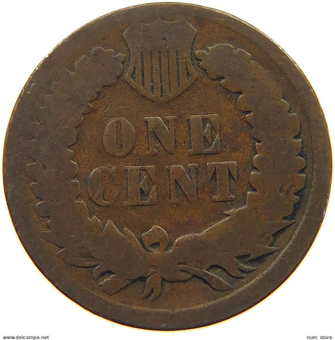 UNITED STATES OF AMERICA CENT 1891 INDIAN HEAD #a050 0483 - 1859-1909: Indian Head