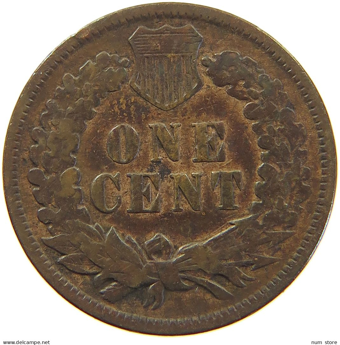 UNITED STATES OF AMERICA CENT 1890 INDIAN HEAD #c063 0227 - 1859-1909: Indian Head