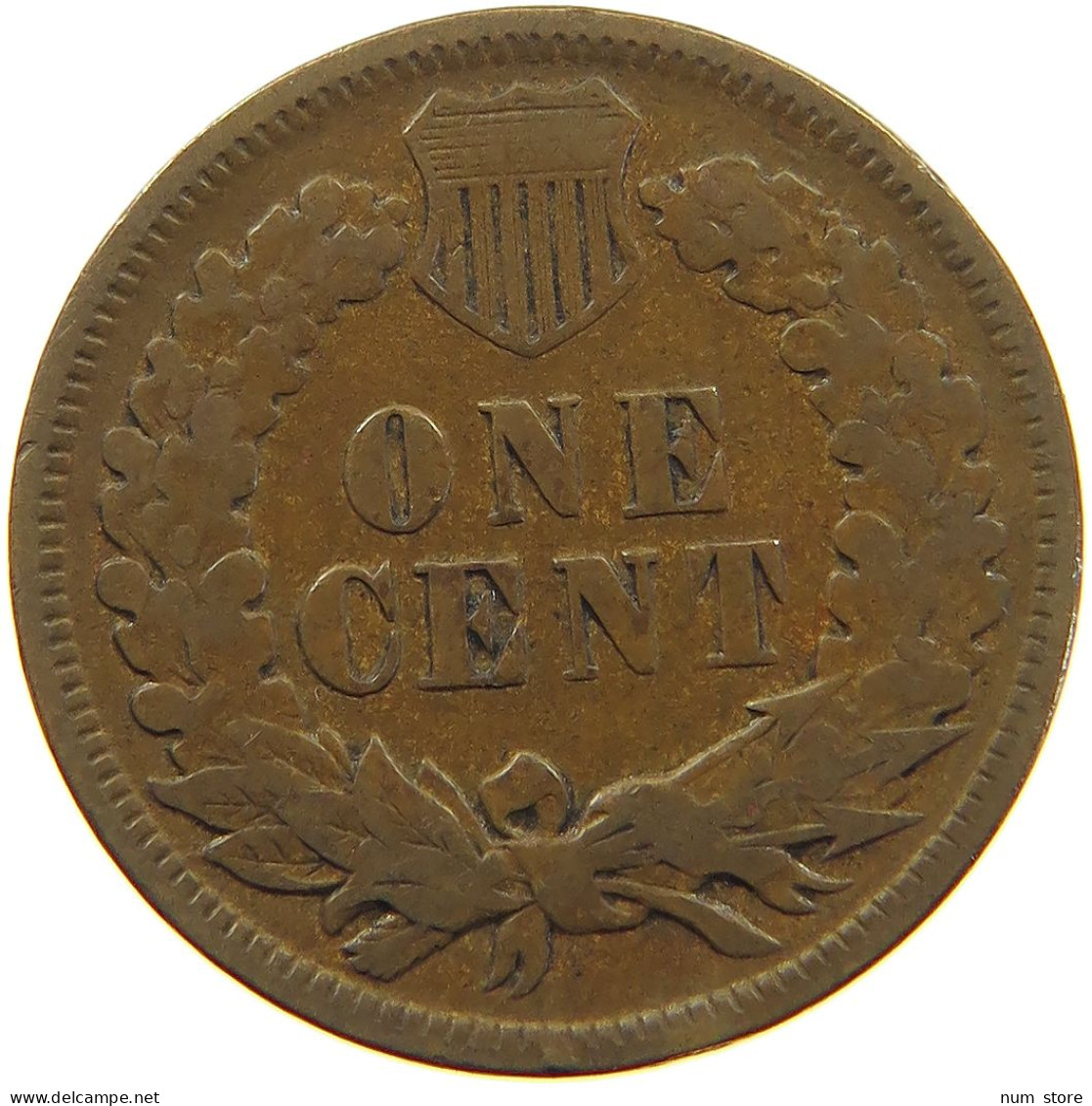 UNITED STATES OF AMERICA CENT 1890 INDIAN HEAD #c081 0461 - 1859-1909: Indian Head