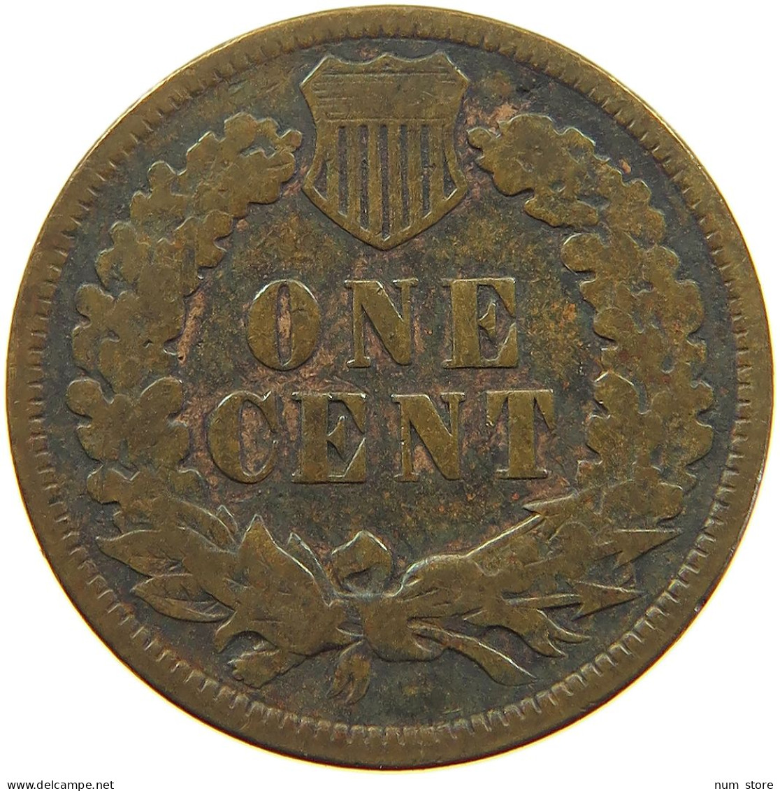 UNITED STATES OF AMERICA CENT 1890 INDIAN HEAD #c063 0207 - 1859-1909: Indian Head