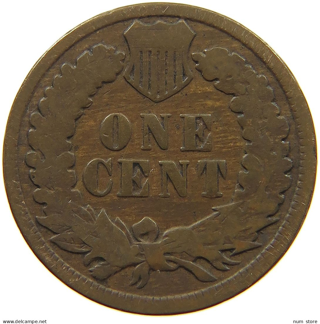 UNITED STATES OF AMERICA CENT 1889 INDIAN HEAD #s063 0433 - 1859-1909: Indian Head