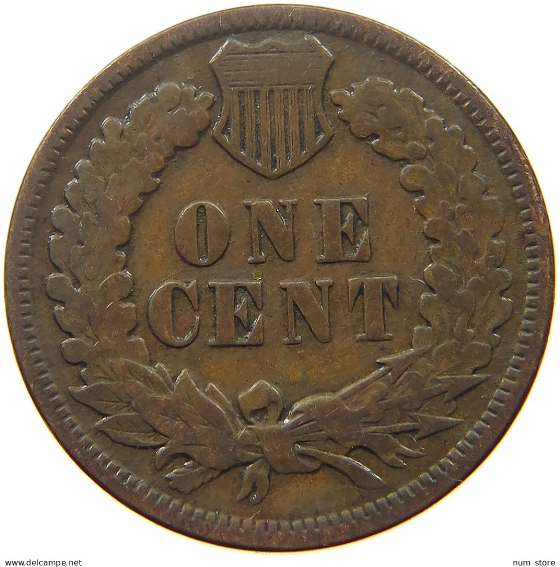 UNITED STATES OF AMERICA CENT 1889 INDIAN HEAD #s052 0097 - 1859-1909: Indian Head