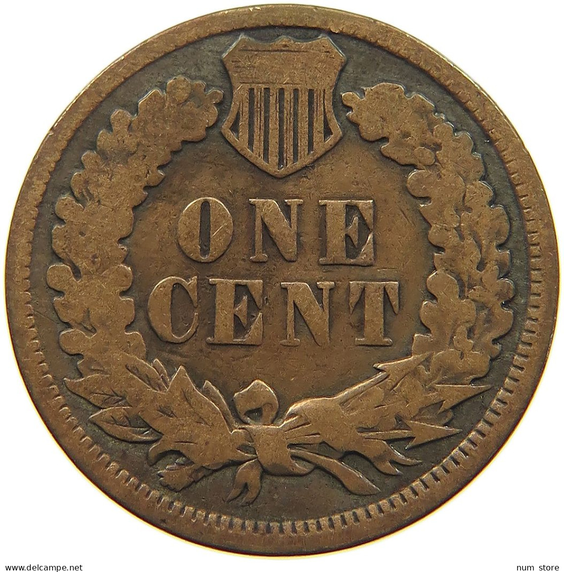 UNITED STATES OF AMERICA CENT 1890 INDIAN HEAD #a050 0487 - 1859-1909: Indian Head