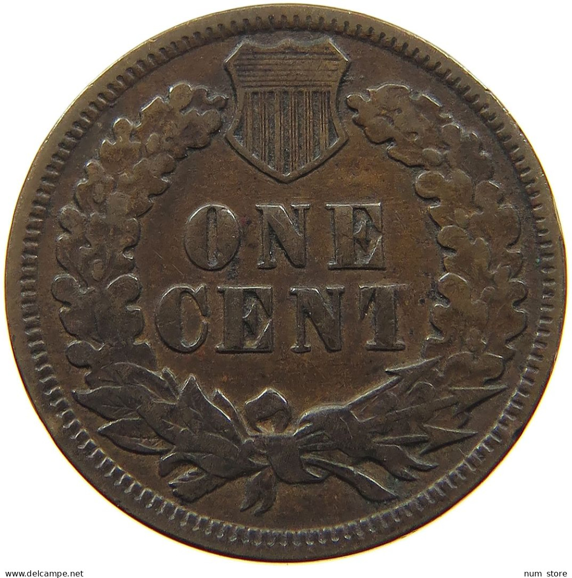 UNITED STATES OF AMERICA CENT 1890 INDIAN HEAD #a032 0459 - 1859-1909: Indian Head