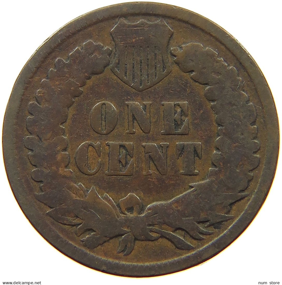 UNITED STATES OF AMERICA CENT 1889 INDIAN HEAD #s063 0483 - 1859-1909: Indian Head