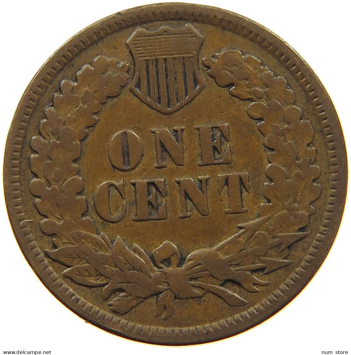 UNITED STATES OF AMERICA CENT 1889 INDIAN HEAD #c083 0647 - 1859-1909: Indian Head