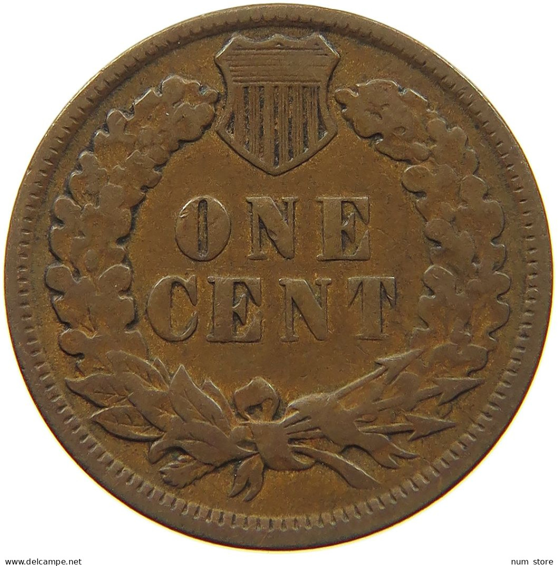 UNITED STATES OF AMERICA CENT 1889 INDIAN HEAD #c082 0261 - 1859-1909: Indian Head