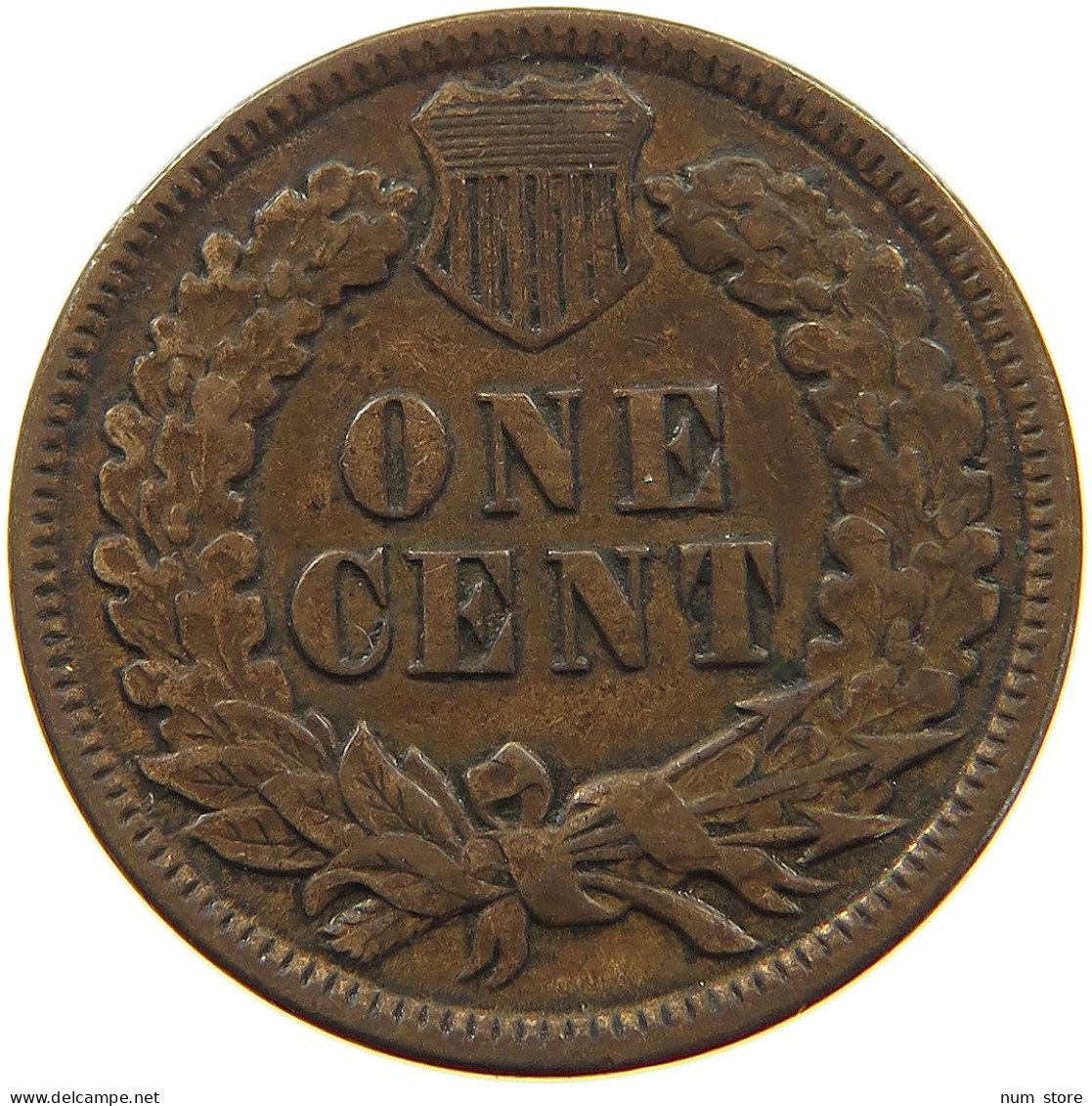 UNITED STATES OF AMERICA CENT 1889 INDIAN HEAD #a013 0345 - 1859-1909: Indian Head