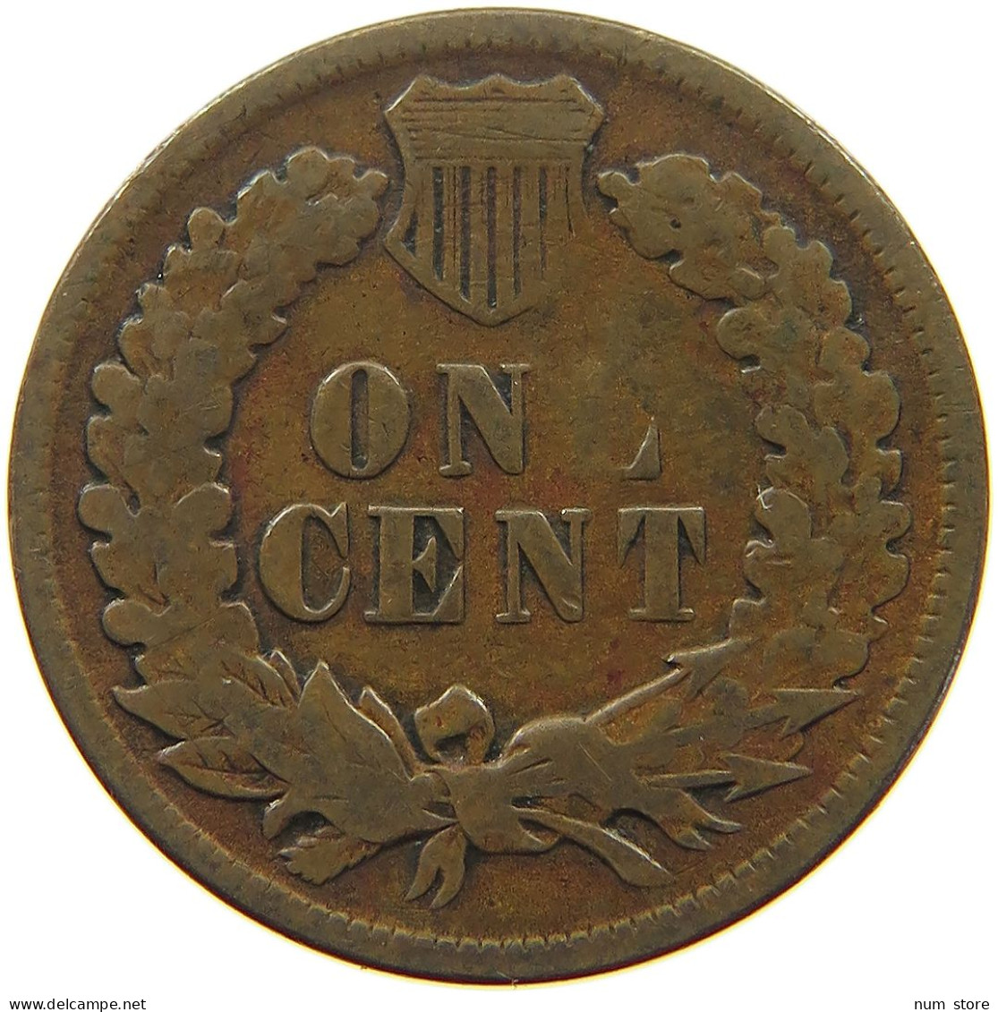 UNITED STATES OF AMERICA CENT 1889 INDIAN HEAD #a002 0557 - 1859-1909: Indian Head