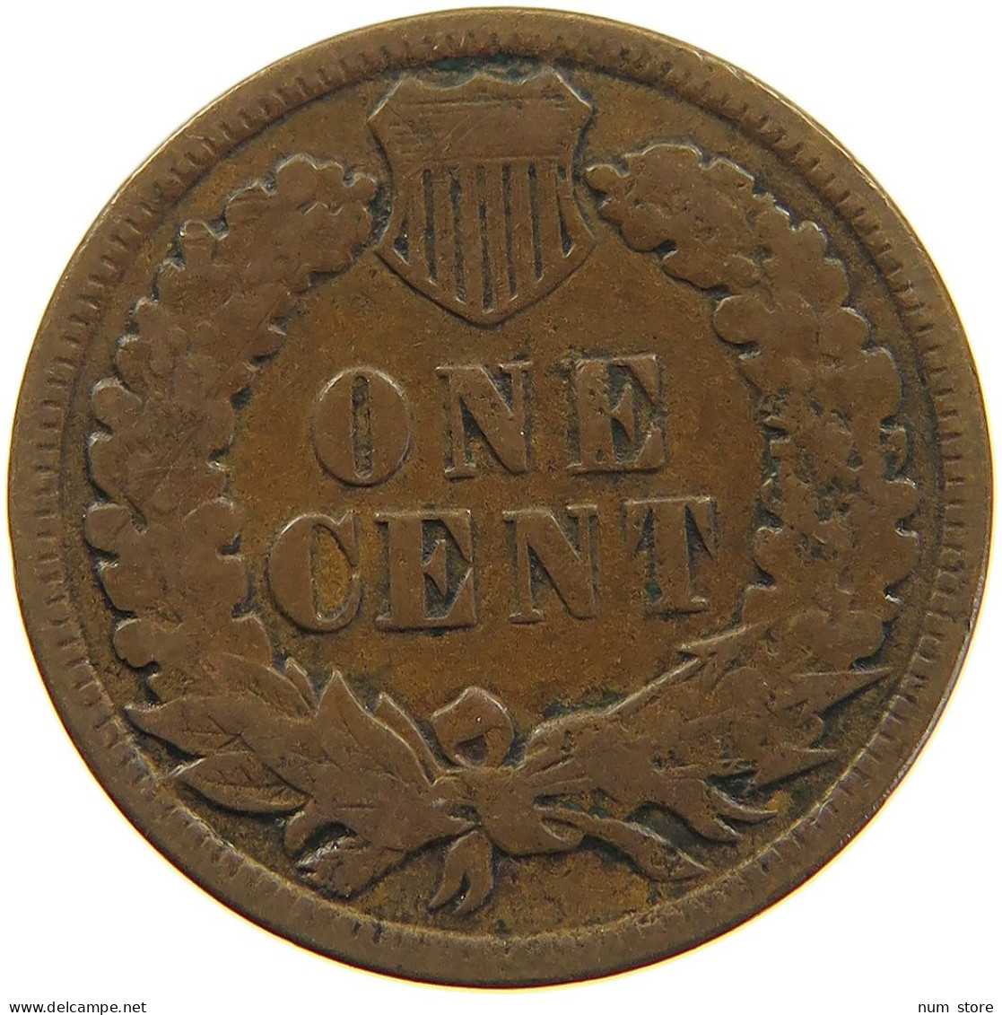 UNITED STATES OF AMERICA CENT 1887 INDIAN HEAD #c083 0663 - 1859-1909: Indian Head